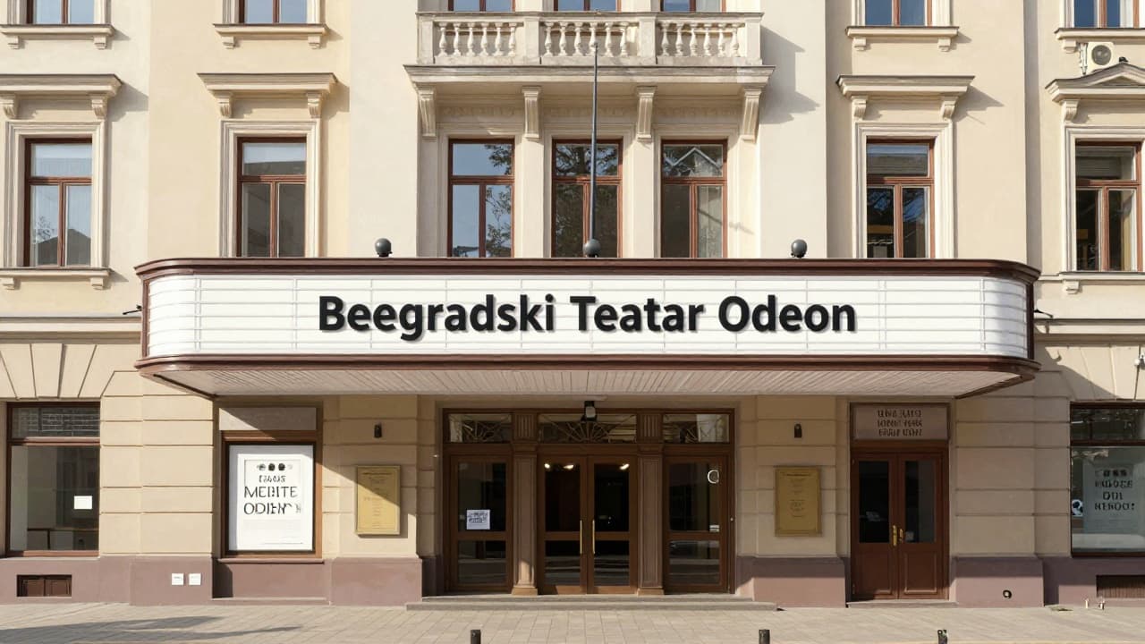 Ulaz u beogradski Teatar Odeon